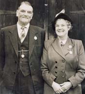 Mr and Mrs Cartwright in 1956 - select the image to see a larger view